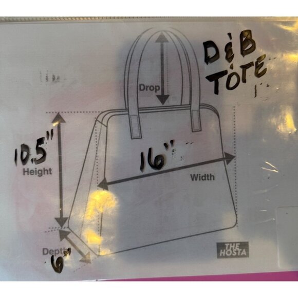 Dooney & Bourke Signature Monogram Canvas Leather Tote w/ Coin Purse Gray Black - Picture 10 of 10